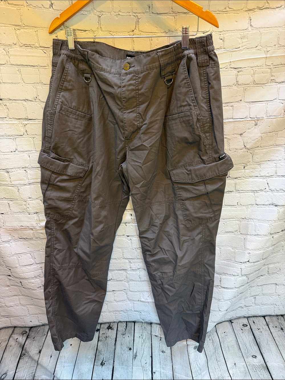 ☀️CQR Tactical Cargo Pants Grey Ripstop Utility Outdoor Pants 38W x 32L